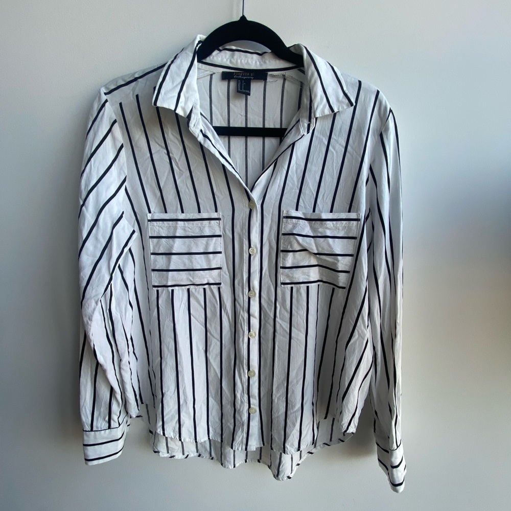 Forever 21 long sleeve blouse